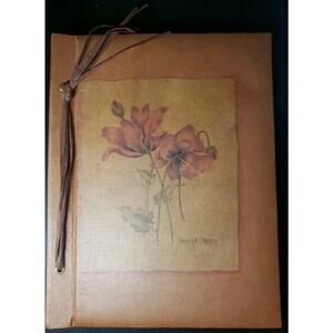 Nord Race Large VTG Photo Album Scarlet Poppy Nicola Rabbeit